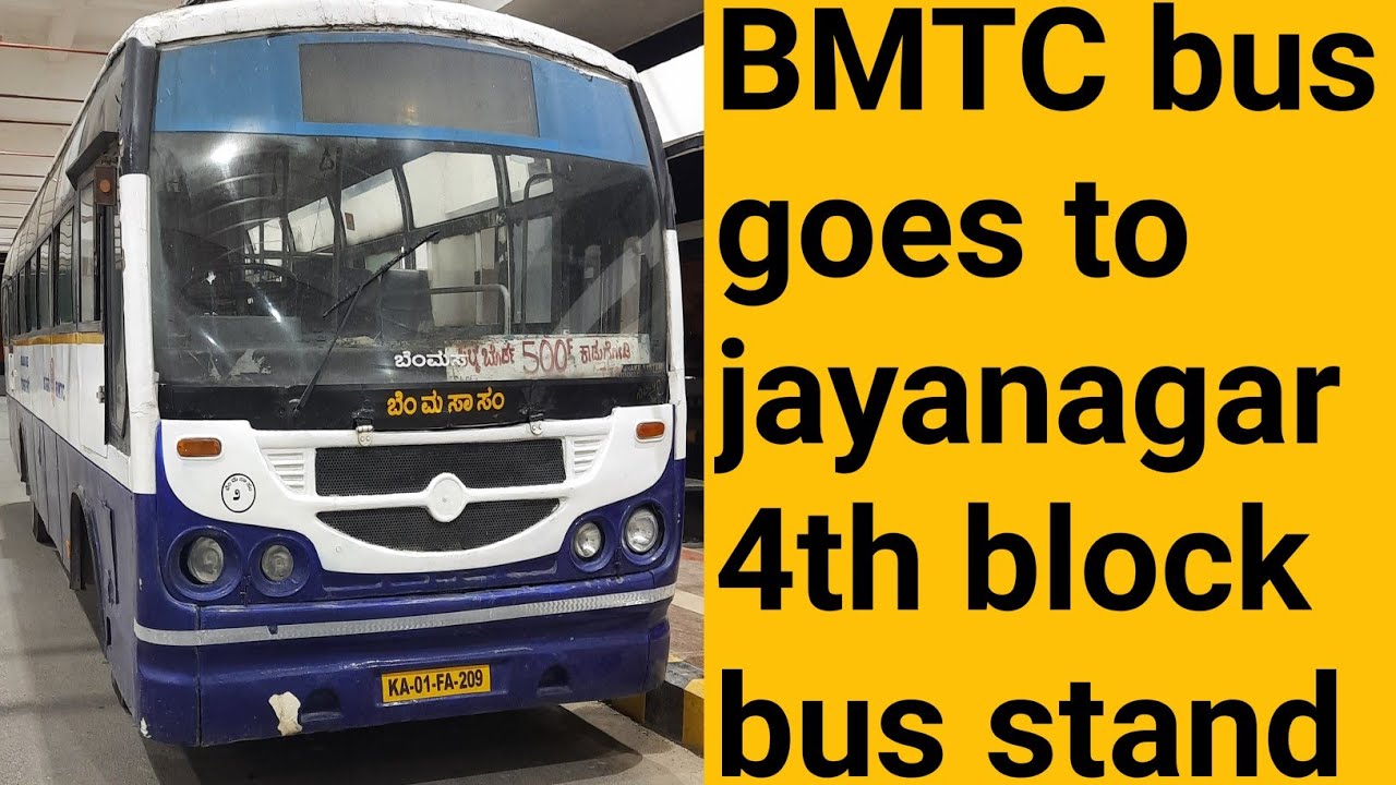 which bus no goes to jayanagar 4th block bus stand?