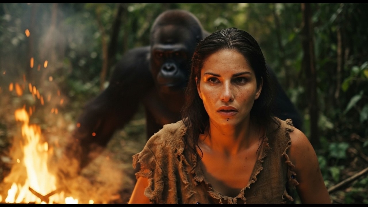 King Kong and Bella The Last 2 Survivor on Earth ! THEY MAKE A NEW WORLD FROM SCRATCH !
