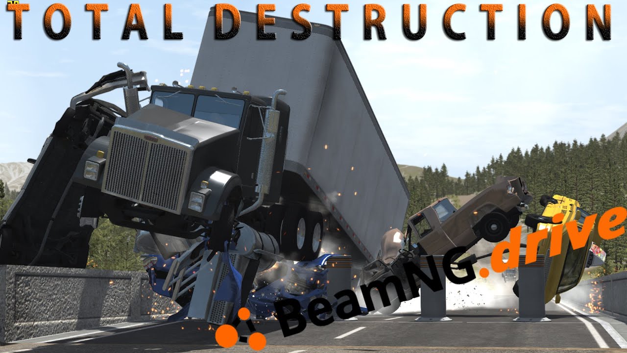 BeamNG Drive - TOTAL DESTRUCTION #14