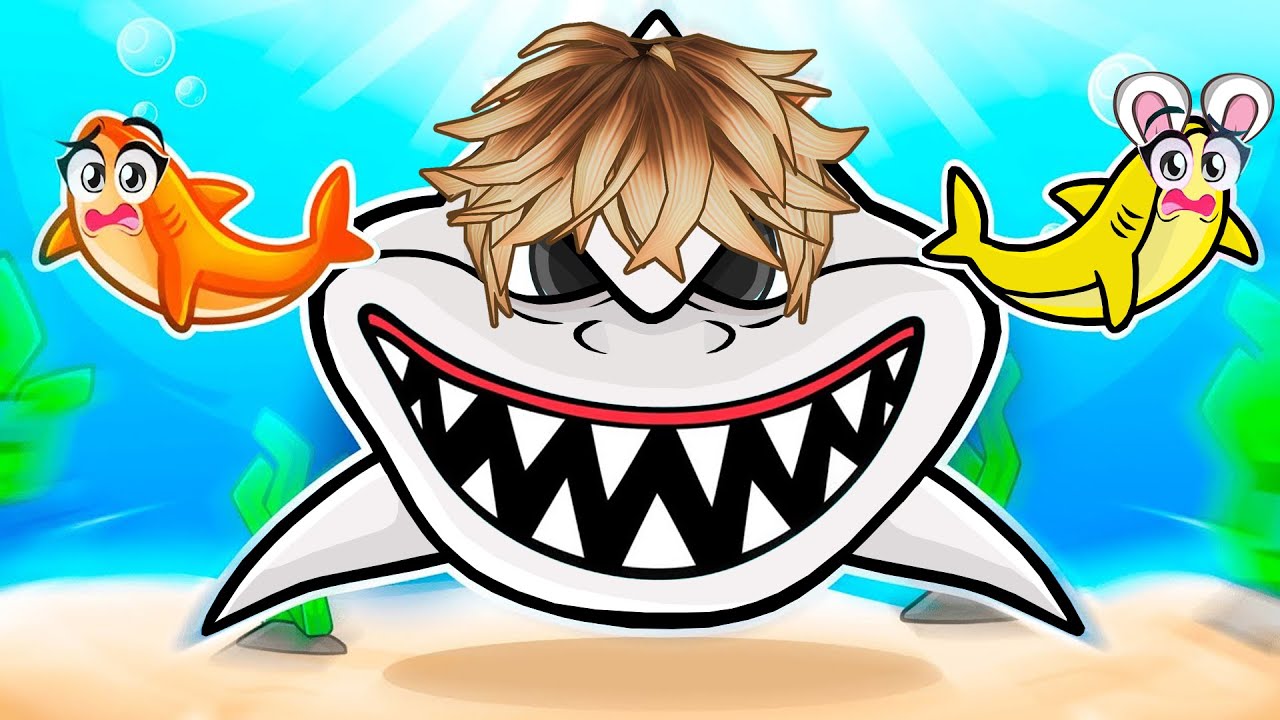 Becoming the BIGGEST SHARK to EAT MY FRIENDS!