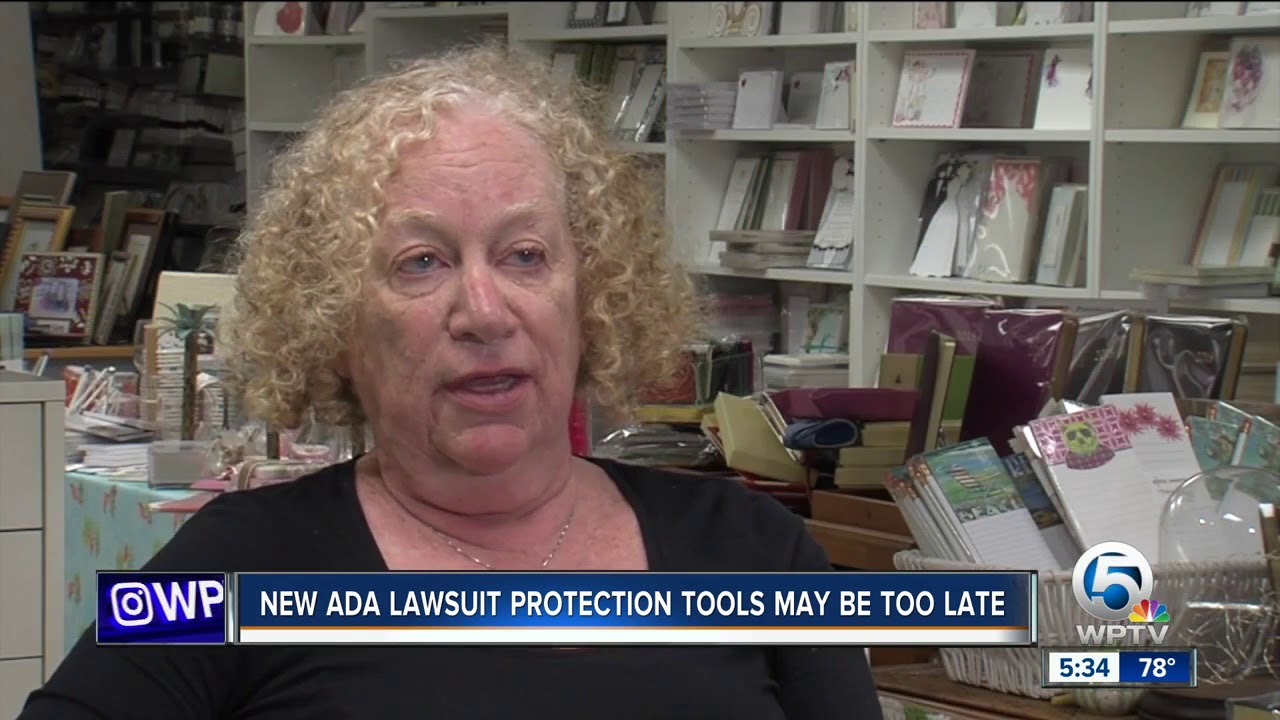 New ADA lawsuit protection tools may be too late