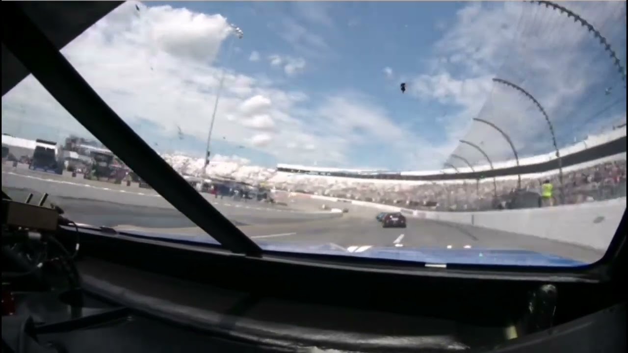 Kyle Larson's Onboard Cam | Nascar Cup Series at Richmond for the Cook Out 400 in Stage 2