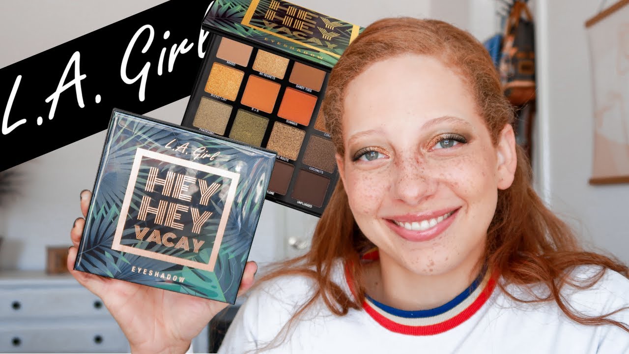 L.A. GIRL HEY HEY VACAY UNDER THE PALMS PALETTE | 10- Minute Review | My Rating