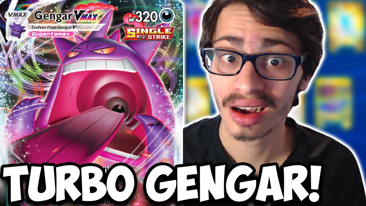 Easily Beat Mew VMAX On Ladder W/TURBO Gengar VMAX! FAST OHKO Build PTCGO