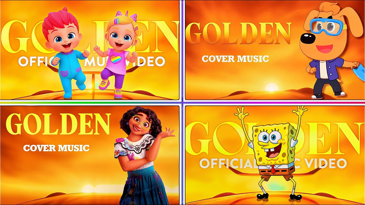 SODA POP - BEBEFINN 🆚 ENCANTO 🆚 SPONGEBOB SQUAREPANTS 🆚 SHERIFF LABRADOR - MUSIC BATTLE