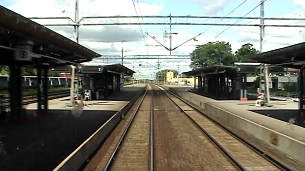 Cabride X2000 G&ouml;teborg-Stockholm fr&aring;n f&ouml;rarplats