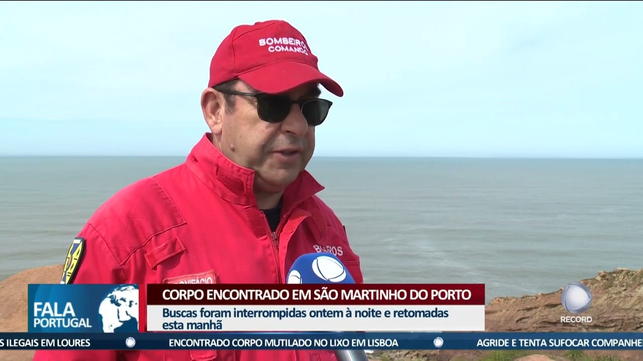 Corpo encontrado em São Martinho do Porto