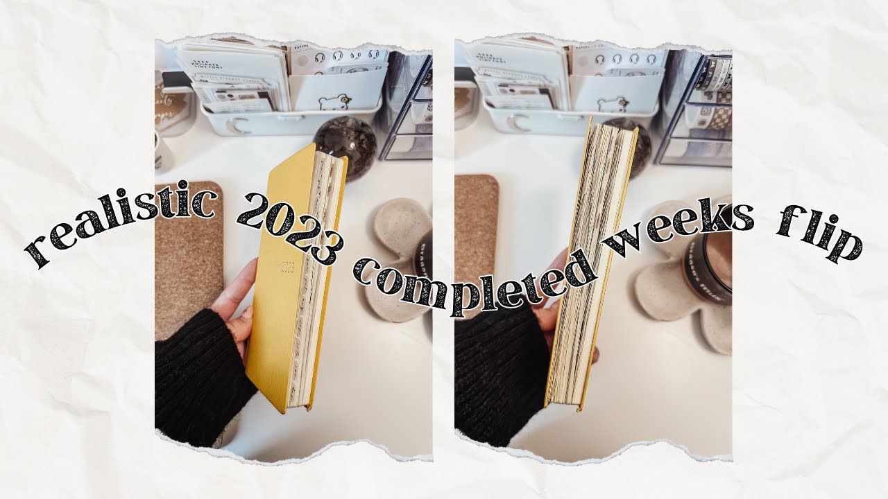 ✦ realistic 2023 completed weeks flip ✦