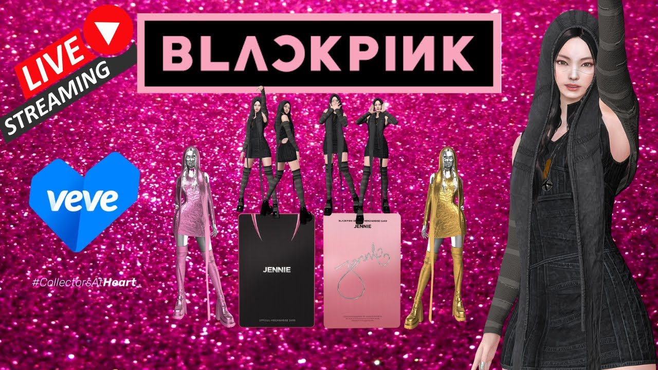 VEVEVibes Presents: BlackPink's Jennie Digital Collectble Drop May 23. Live Stream Begins @9 AM CST