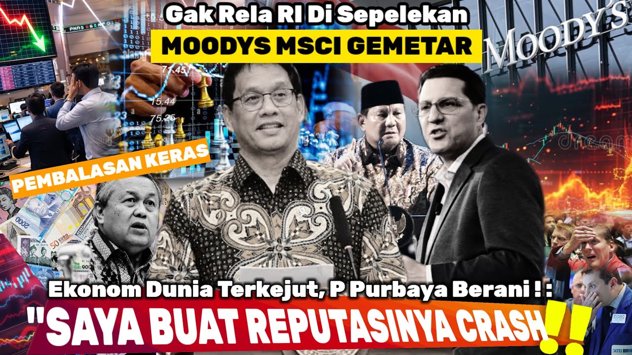 Berani P Purbaya Siap Permalukan Moodys Dgn Prestasi,Ekonom Tercengang Ditangkis Telak Tuduhannya
