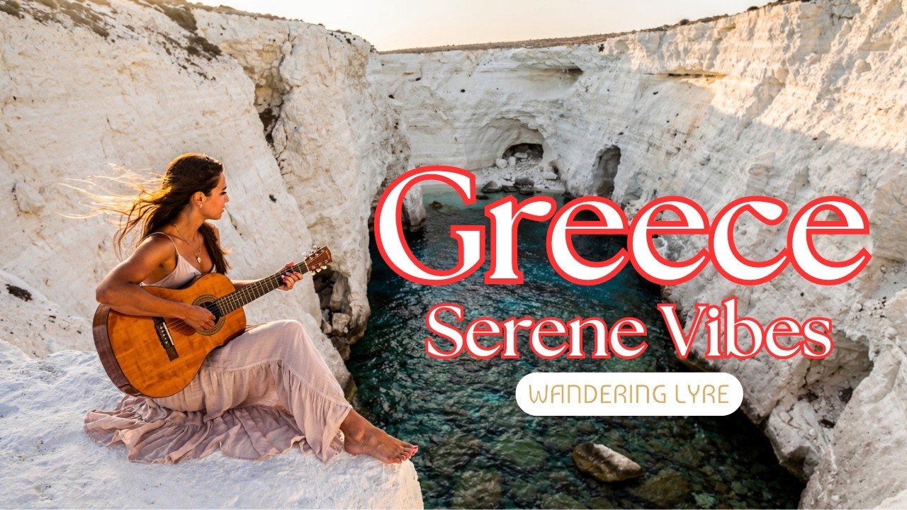 Greek Serene Melodies | Relaxing Spring Coastal Vibes For Calmness And Stress Relief