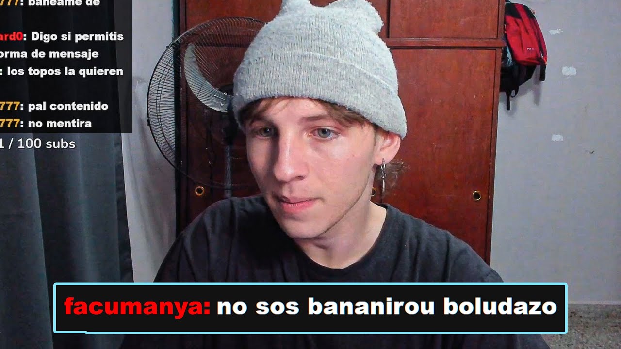 no sos BANANIROU boludazo