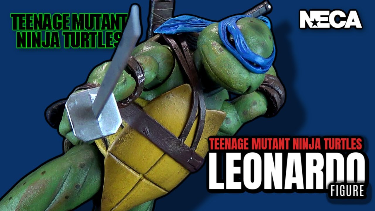 NECA Teenage Mutant Ninja Turtles 1990 Movie Leonardo (Gamestop Exclusive) | Video Review