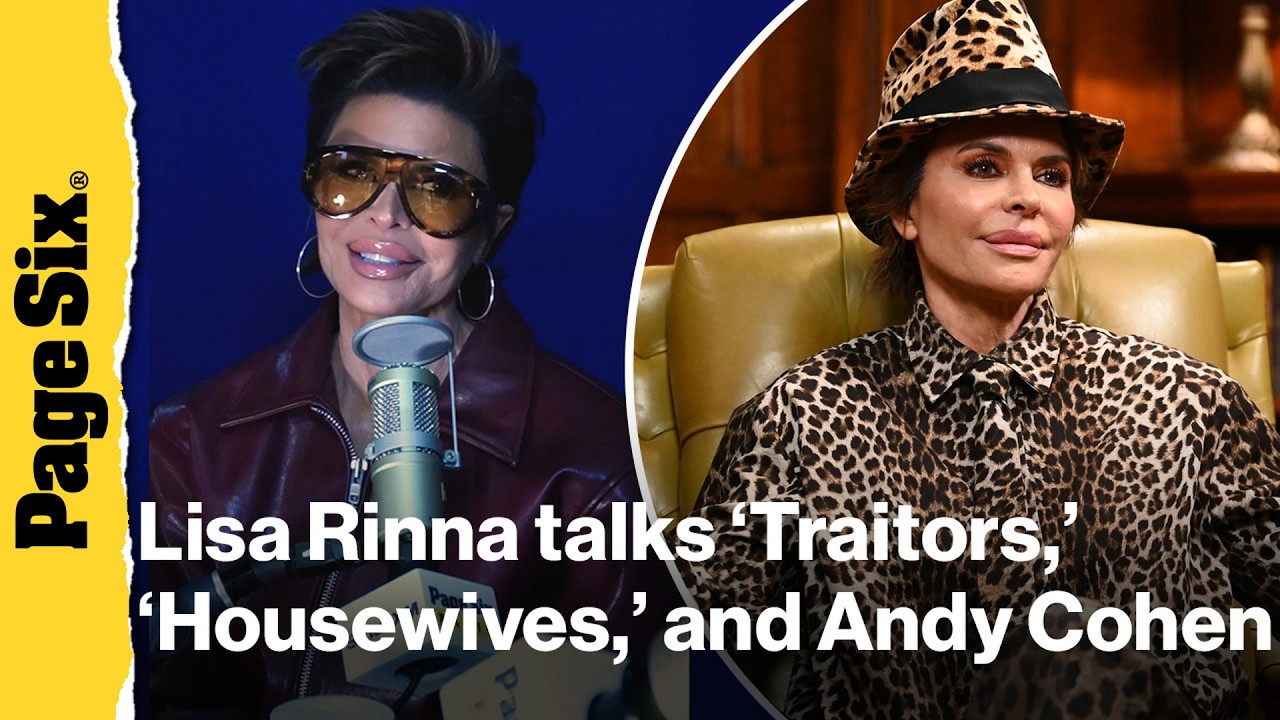Lisa Rinna dishes on reunions with 'The Traitors' and Andy Cohen | Page Six Radio