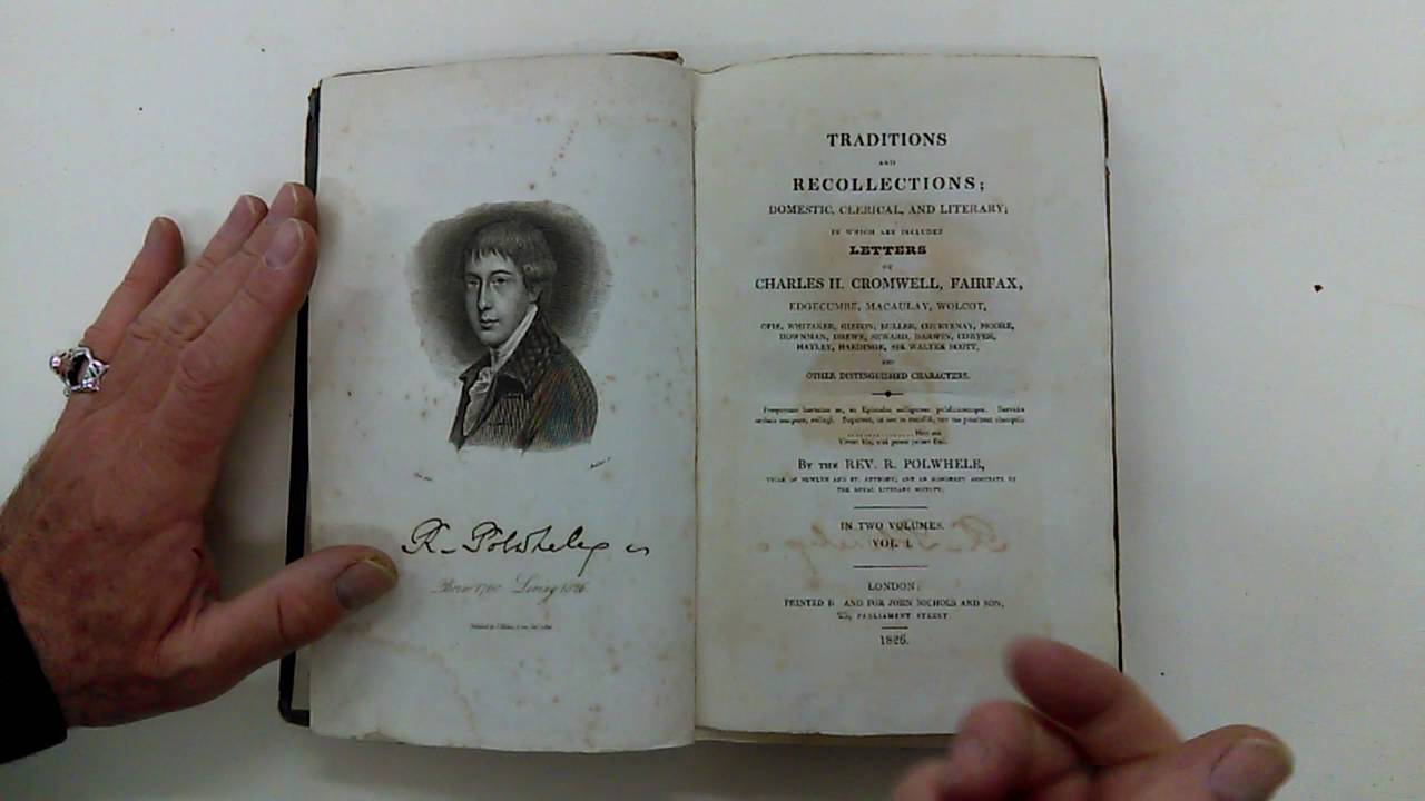 GEORGIAN BOOK of WEST COUNTRY LITERARY INTEREST with FINE ENGRAVED VIEW OF TRURO