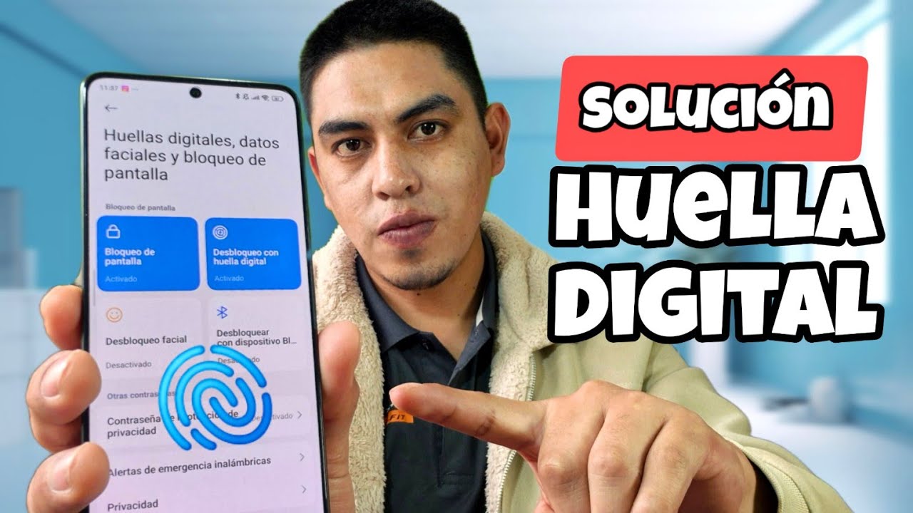 Cómo arreglar (SOLUCIÓN)El sensor de huellas no funciona ni Aparece 🔥