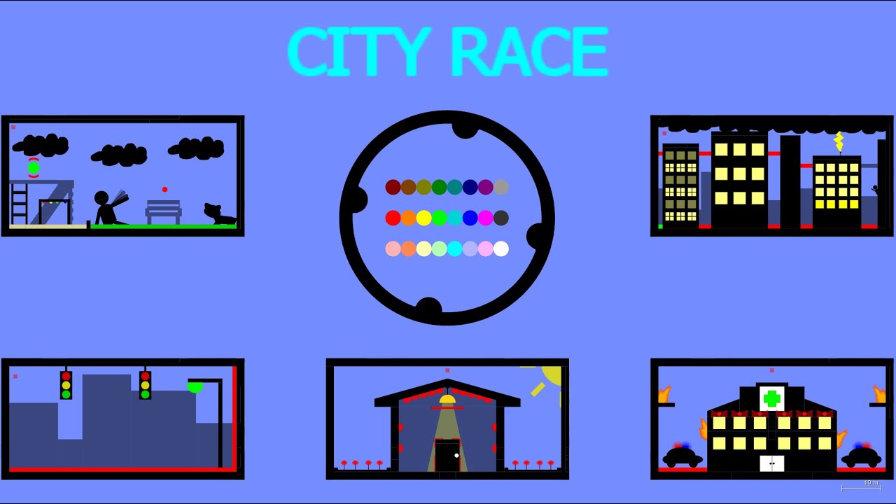 24 Marble Race - EP. 8: City Race