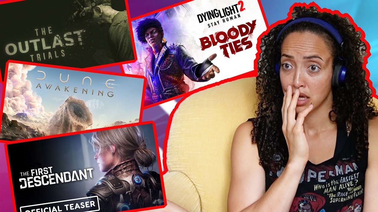 Non-Gamer Watches #162 (3/4) -GAMESCOM 2022 || first descendant, dying light 2, outlast trails, dune