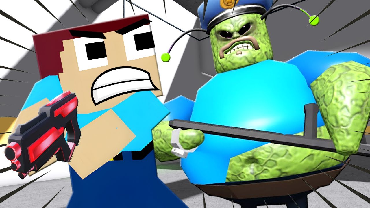 ¡ESCAPANDO DE LA PRISION ALIENIGENA DE BARRY! | ROBLOX