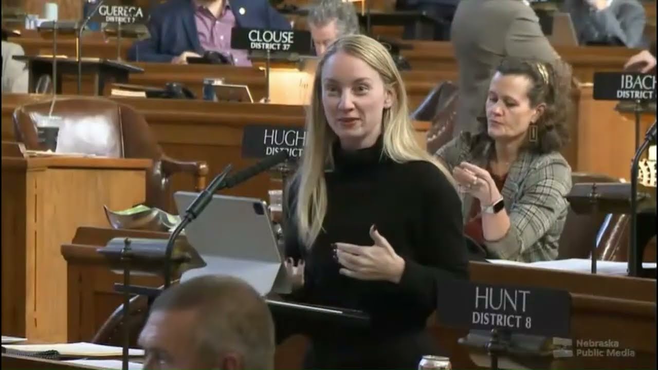 Senator Megan Hunt: Special Legislation is Clearly Unconstitutional