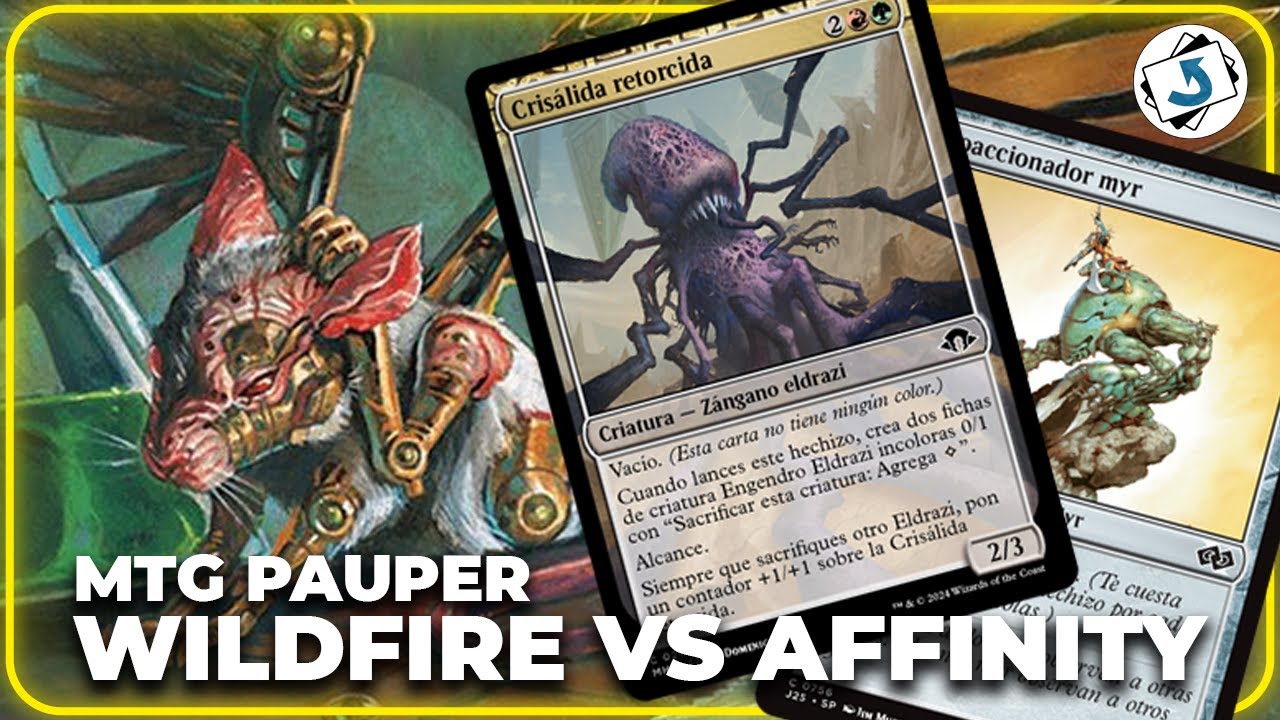 JUND WILDFIRE vs GRIXIS AFFINITY | Pauper | Magic the Gathering | GIRANDO CARTONES