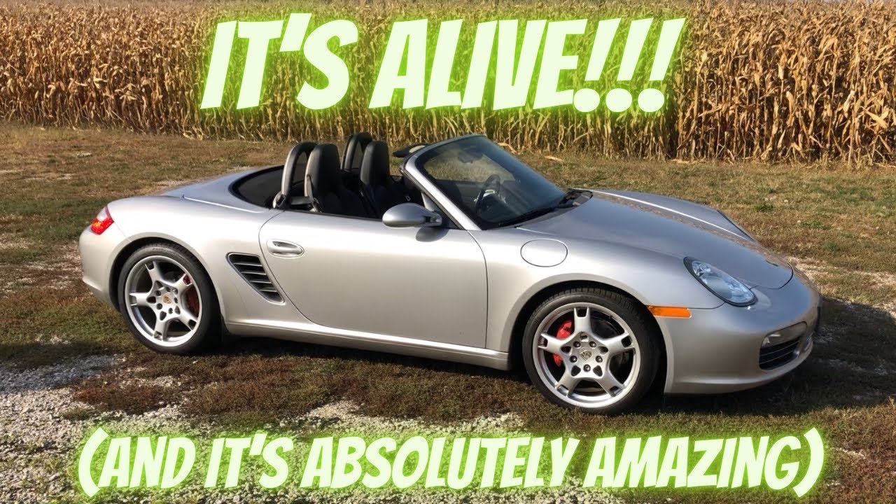 My Boxster S is ALIVE! First Test Fire to First DRIVE!
