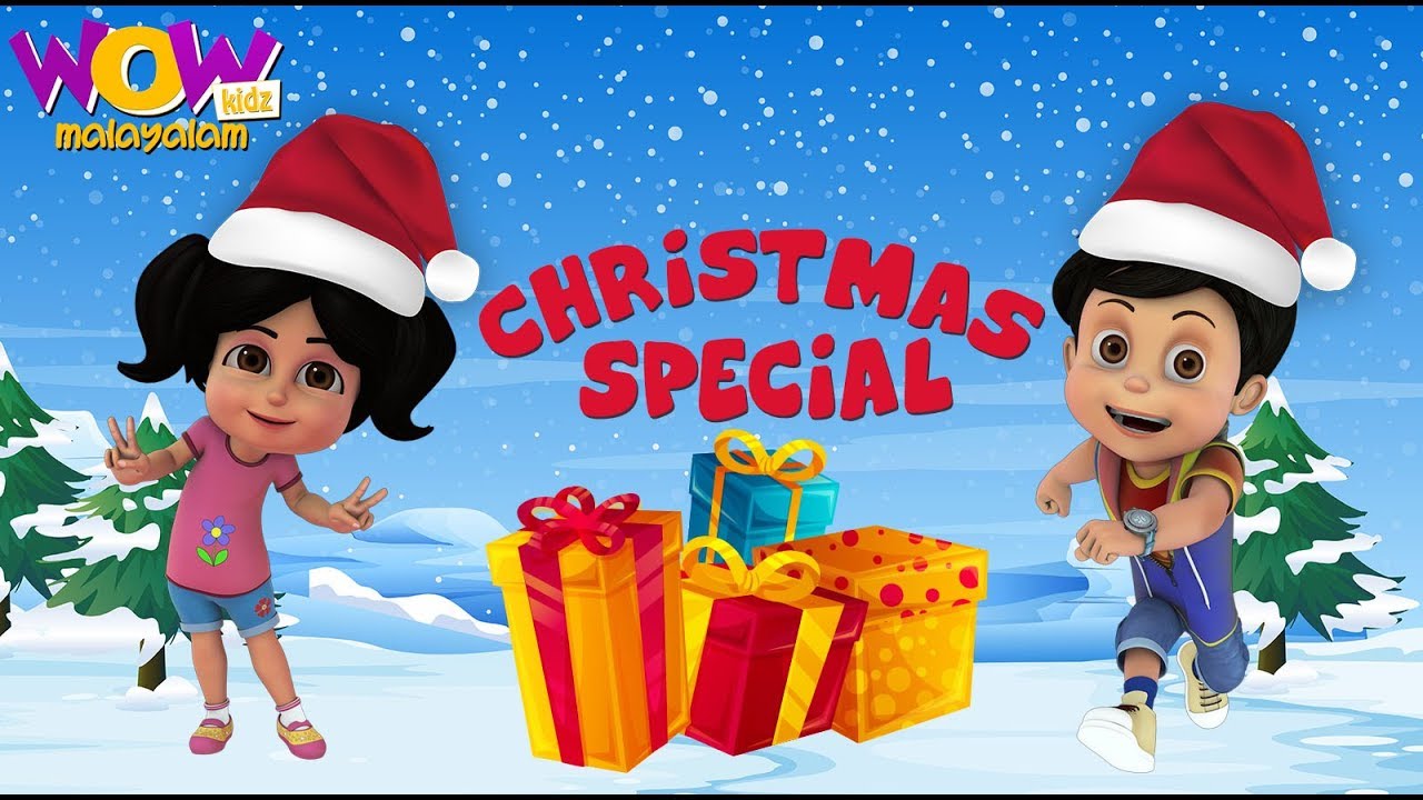 Christmas Special | Vir the robot boy |Malayalam Cartoon |Malayalam Moral Stories |Malayalam Story