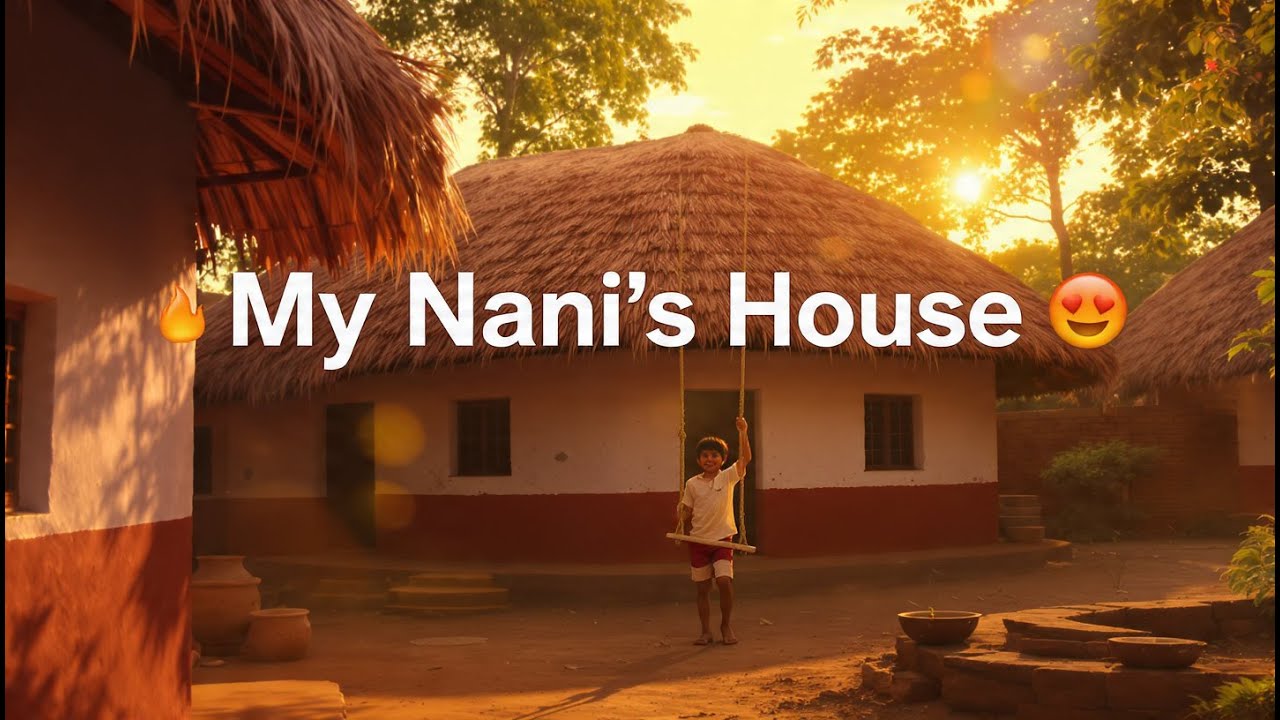 मेरे नानी का घर 🏡 | Childhood Memories at Nani Ka Ghar | Emotional Vlog