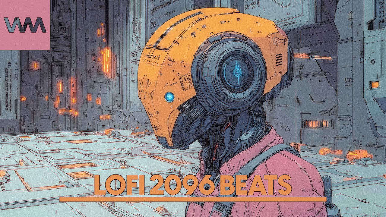 chill beats from 2096 // mellow lofi mix // ft. futuristic concept art