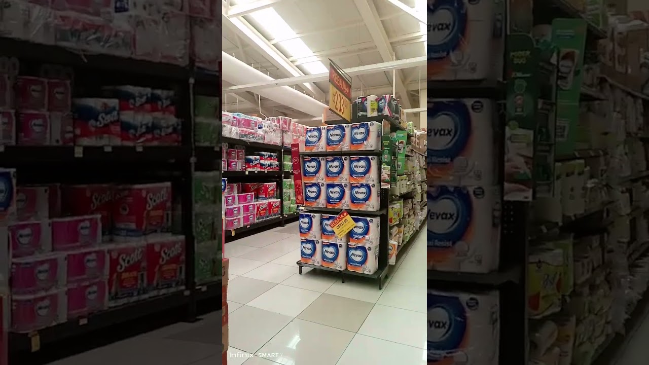 así de abastecido son los super mercado de Nicaragua
