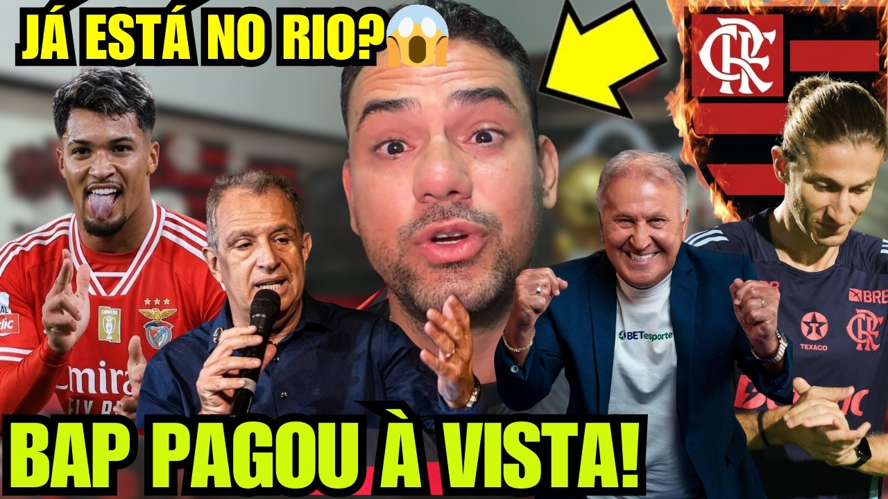 🚨MARCOS LEONARDO ASSINOU?! BAP LIBEROU TUDO E NOVO LATERAL JÁ TEM DATA PRA CHEGAR! FLAZOEIRO HOJE