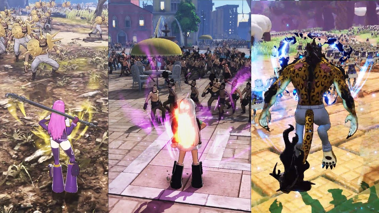 One Piece Pirate Warriors 4 New Rob Lucci & Bonney & S Snake Gameplay (DLC Pack 7)