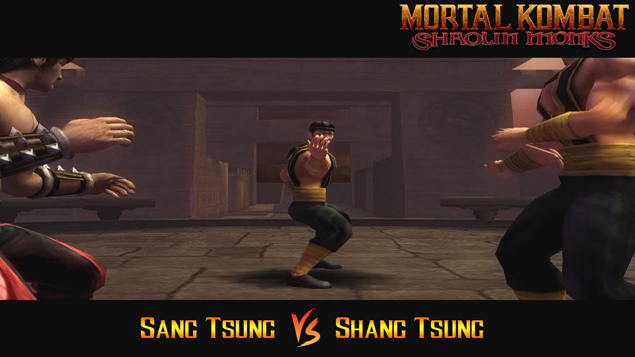 Shang Tsung VS Shang Tsung, Kintaro, Shao Kahn - Mortal Kombat Shaolin Monks | HARD 1080P Gameplay