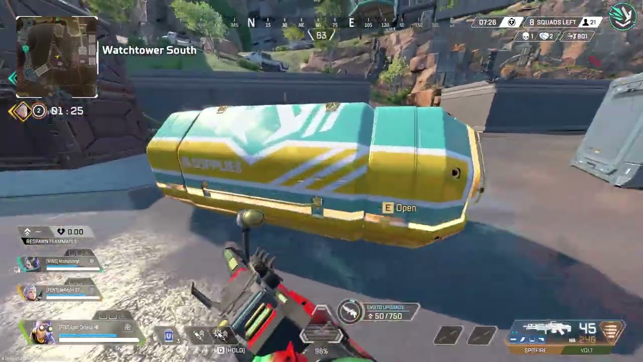 Unedited Apex Legends gameplay