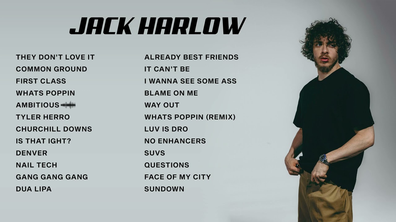 Jack Harlow | Top Songs 2023 Playlist | They Don't Love It, Jackman, First Class...