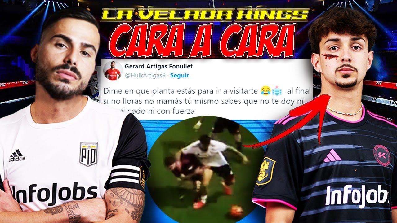 CARA A CARA entre HULK Y NOEL tras  la POLÉMICA  en el PIO FC vs KUNISPORTS FC (KINGS LEAGUE J1)