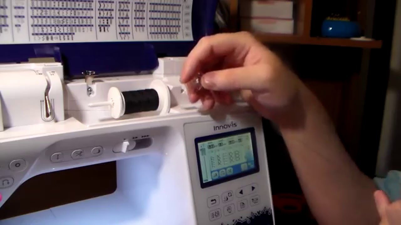 Threading and bobbin winding on the Brother NQ3500D