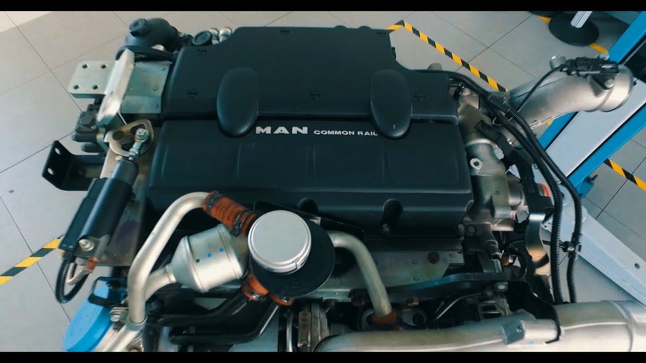 Motor VW MAN D08 I Los Sistemas de su Funcionamiento I VW Camiones y Buses Argentina