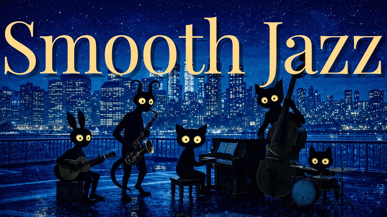 【LIVE】星空の屋上ナイトジャズ｜Rooftop Night Jazz Live｜作業・読書・睡眠用BGM