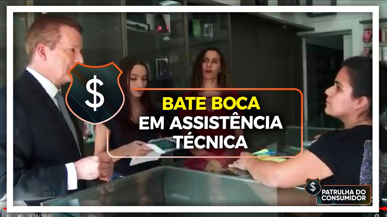 BATE BOCA EM ASSISTÊNCIA TÉCNICA