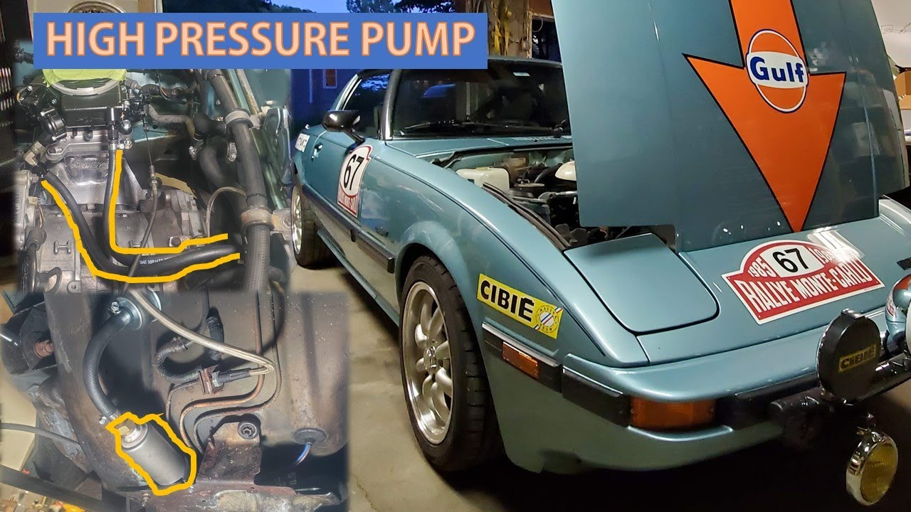 Efi Fuel Pump Install - Holley Sniper Efi on a Rotary PT5