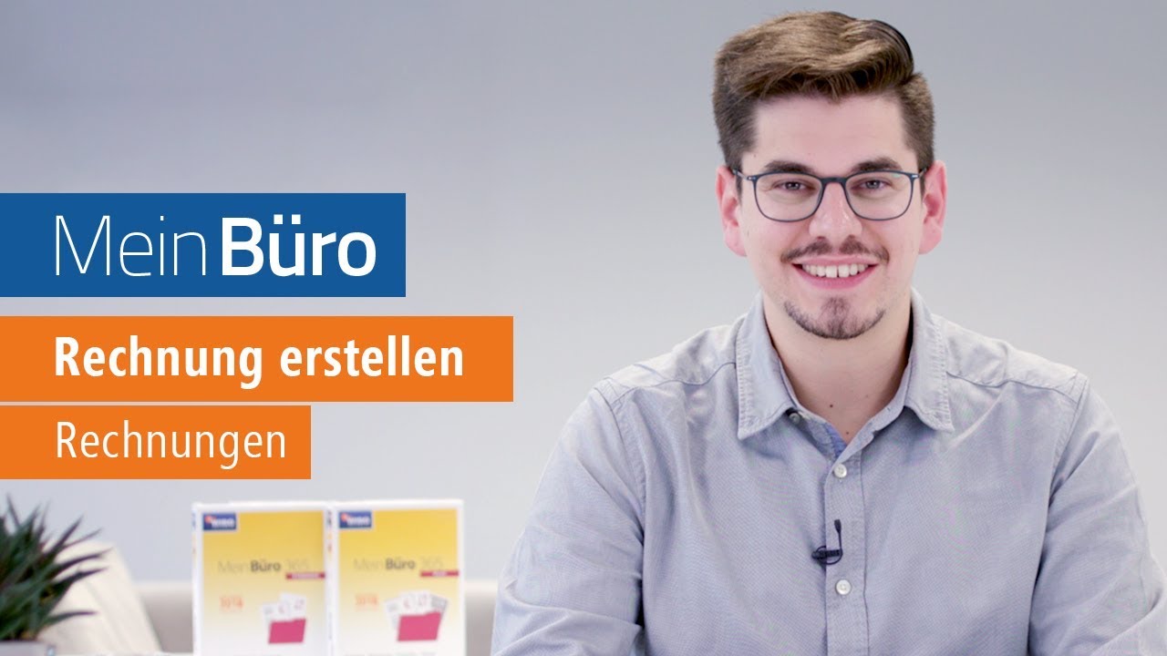 Rechnung schreiben mit WISO MeinBüro Desktop