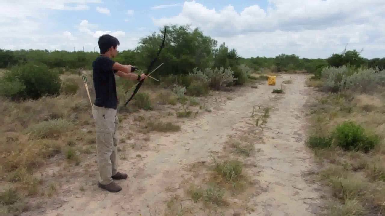 Shooting my PGU survival bow