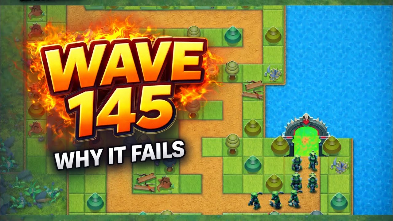 Endless Siege | Why Everyone Stuck at Wave 145 (Full Strategy Breakdown)