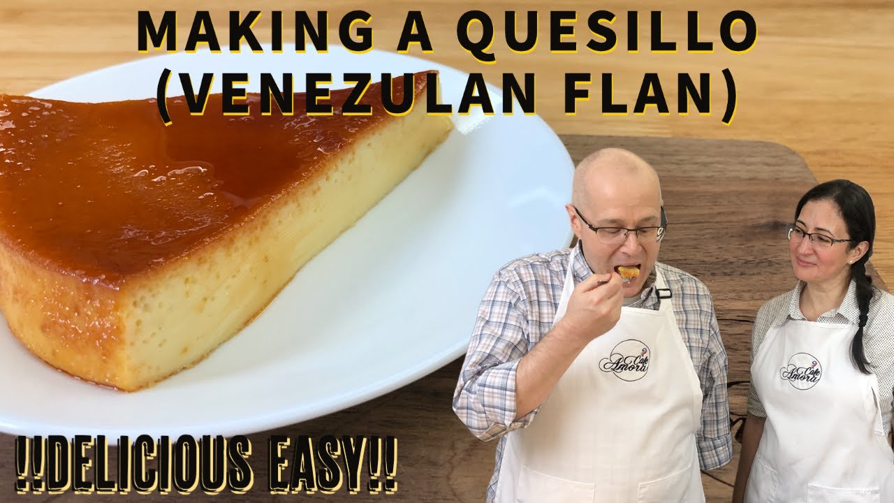 How to make a Quesillo (Venezuelan Flan)!  Easy Dessert Recipe for Thanksgiving or Christmas!