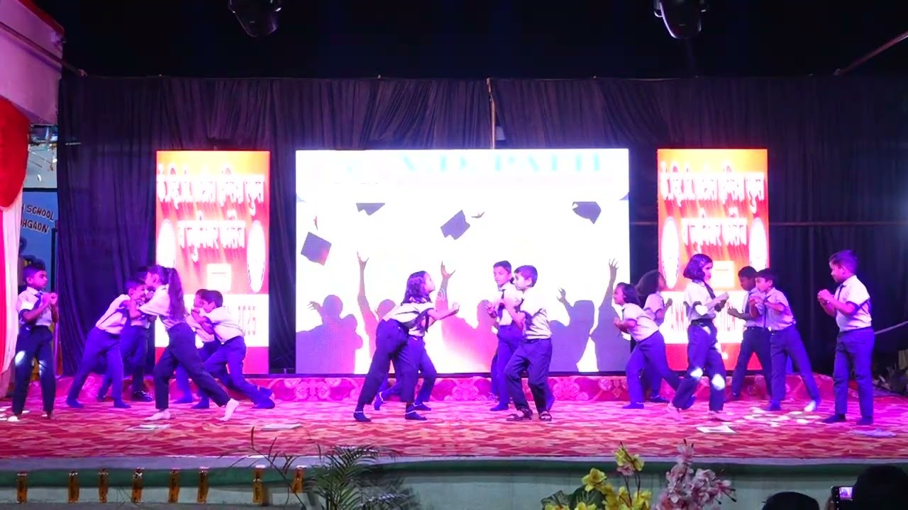 Padhoge Likhoge .song has presented during the Gathering in V.D. Patil English School