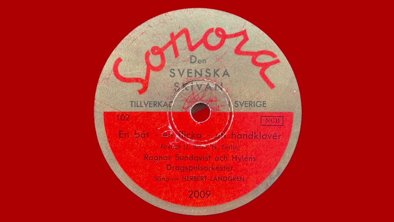 En båt - en flicka - ett handklavér - Herbert Landgren [1933]