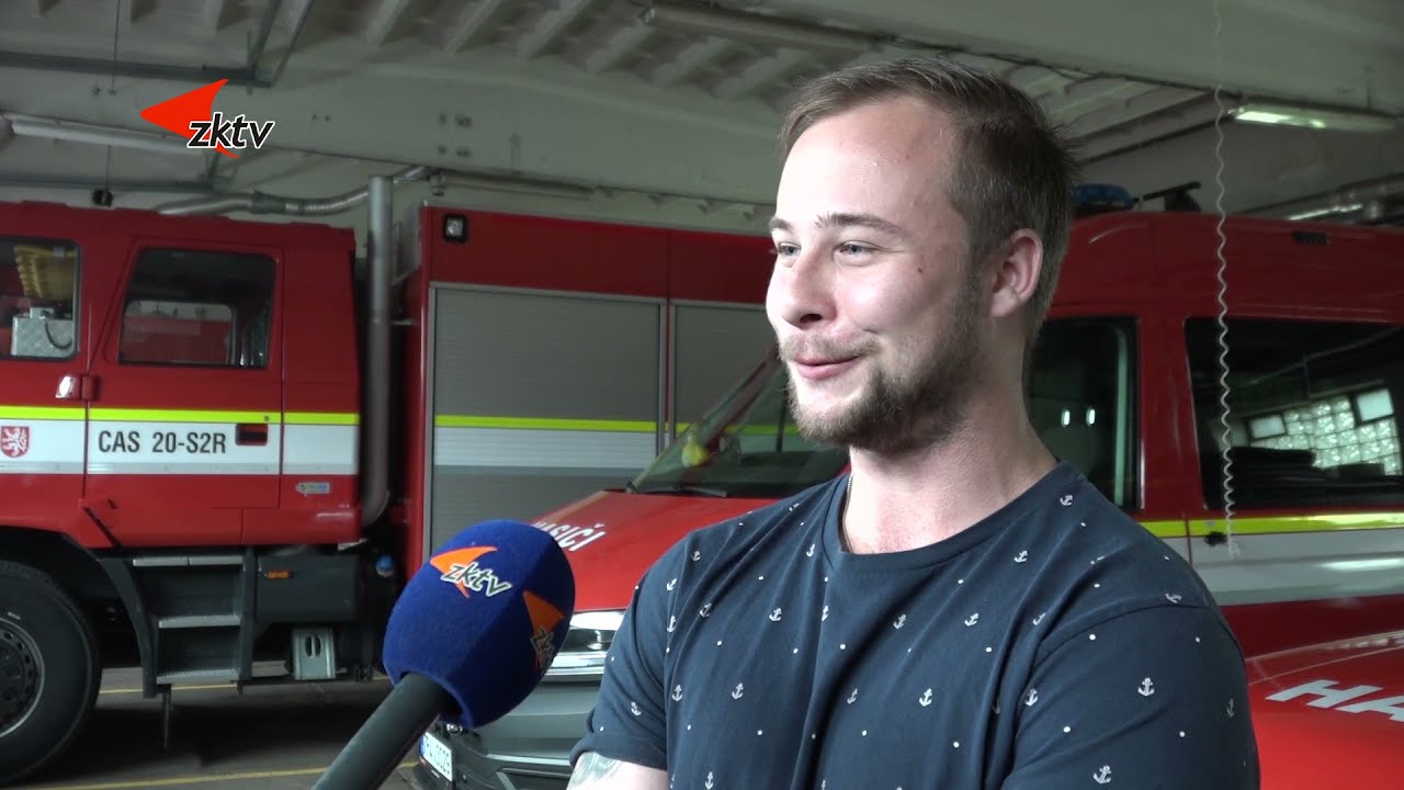 Vedení města poděkovalo dobrovolným hasičům za pomoc