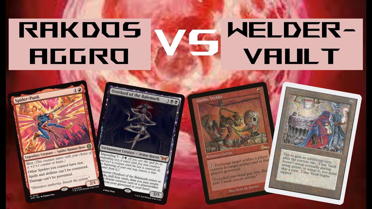 Time Vault with NO BLUE MANA!  | Canadian Highlander Gameplay: Rakdos Aggro vs Mardu Welder-Vault
