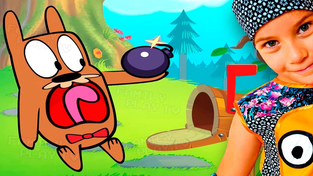 СМЕШНОЕ ВИДЕО ДЛЯ ДЕТЕЙ Новый игровой мультик ДРАЗНИМ СУРКА детская игра Tapps Games